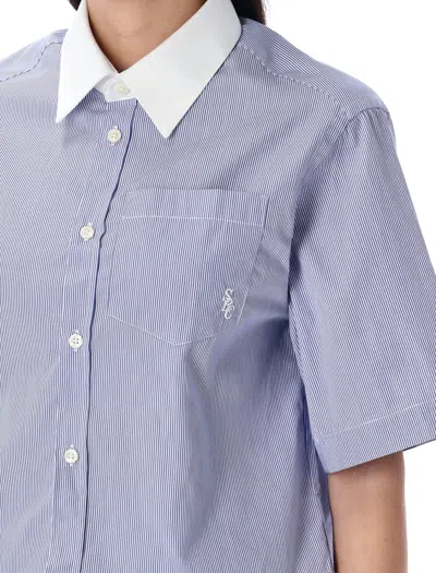 Sporty And Rich Sporty & Rich Src Cropped Shirt