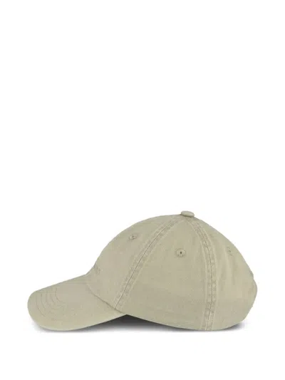 Stone Island Men's Compass Logo Brushed Cotton Baseball Cap