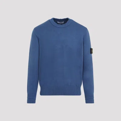 Stone Island Ribbed Cotton Crewneck Sweater