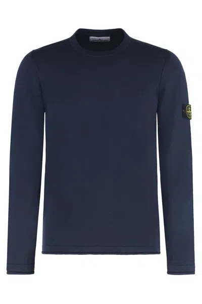 Stone Island 5100052 Organic Cotton With Nylon In Blue