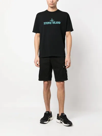Stone Island Slim Cargo Bermuda Shorts
