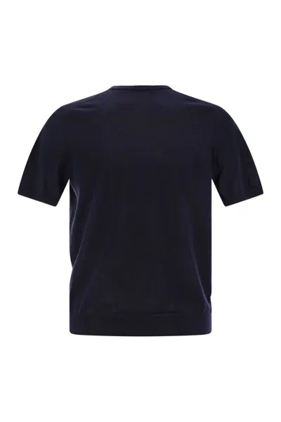 Tagliatore Basic Short-sleeved Cotton T-shirt