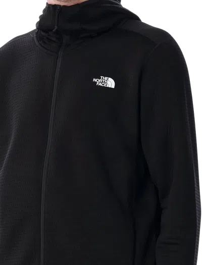 The North Face Full Zip Fleece With Hood And Pockets