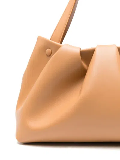 Themoirè Athena Vegan Fabric Bag By Themoire In Brown