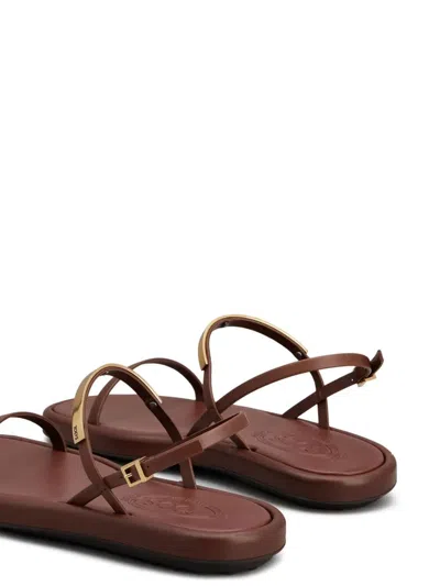 Tod's Leather Sandal