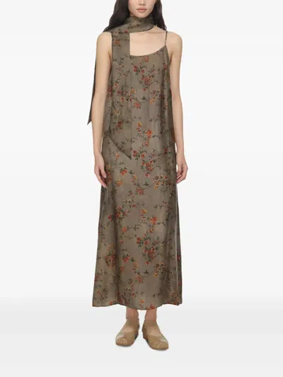 Uma Wang Anaya Dress Woman Grey