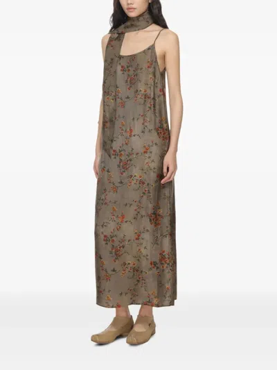 Uma Wang Anaya Dress Woman Grey
