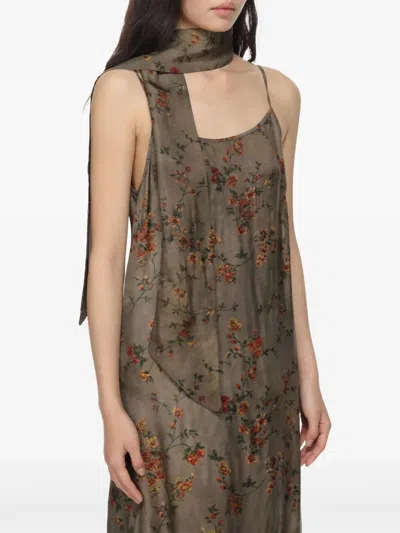 Uma Wang Anaya Dress Woman Grey