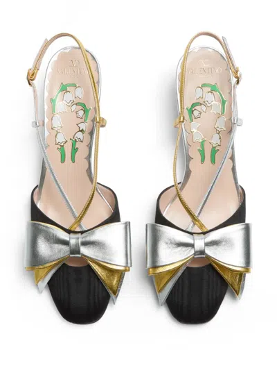 Valentino Bowow T. 45 Mid Heel Pumps