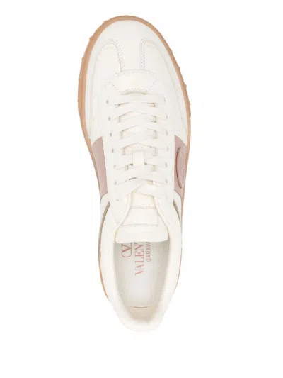 Valentino Upvillage Bicolor Stripe Low-top Sneakers