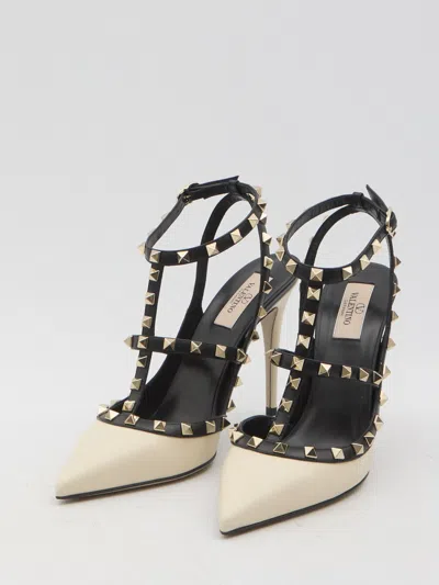Valentino Rockstud 110 Leather Pumps