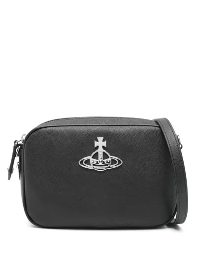 Vivienne Westwood Adjustable Strap Shoulder Bag With Rear Zip Pocket