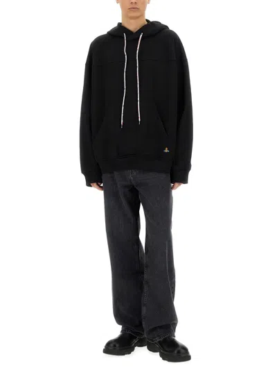 Vivienne Westwood Hooded Sweatshirt Graphic Print