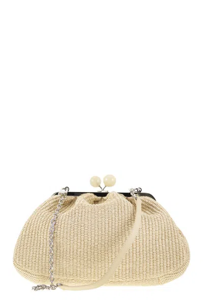 Weekend Max Mara Women's Fortuna - Pastry Bag Medium Raffia Effect