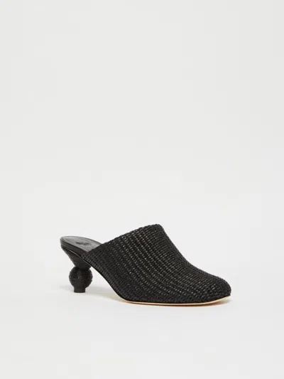 Weekend Max Mara 55mm Woven Slide Mules