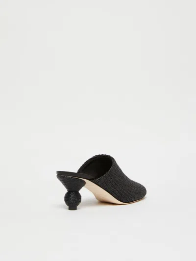 Weekend Max Mara 55mm Woven Slide Mules