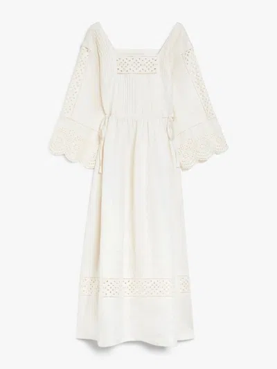 Weekend Max Mara Luglio Linen Midi Dress
