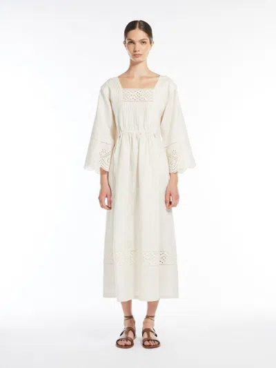 Weekend Max Mara Luglio Linen Midi Dress