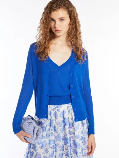 Weekend Max Mara Long-sleeved Cardigan And Vest Combination Two-piece Set