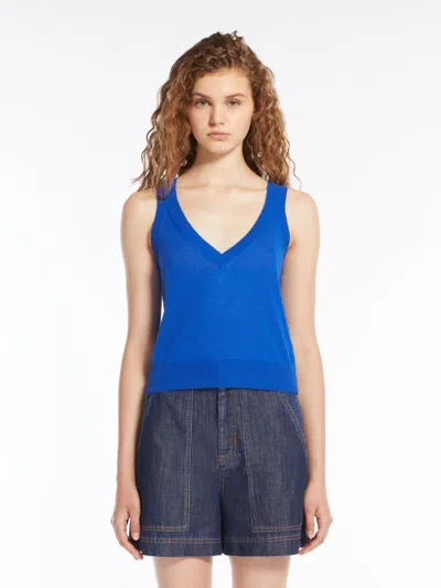 Weekend Max Mara Long-sleeved Cardigan And Vest Combination Two-piece Set
