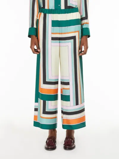 Weekend Max Mara Women's Ottavo Long Trouser Multicolour | Size 40 | 2515131051600001