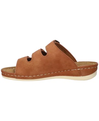 Easy Street Women's Pinterry Comfort Slide Sandals In Tan