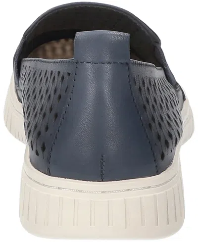 Bella Vita Women's Helm Comfort Open Toe Sneakers In Navy Leather