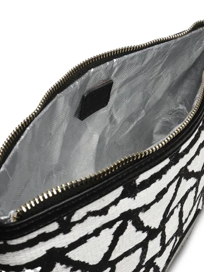 V73 Logo Make-up Bag In White