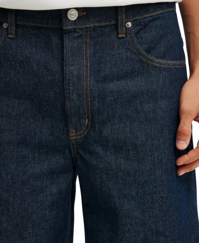 Cotton On Baggy Denim Short In Blue