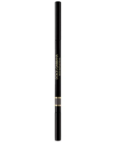 Dolce & Gabbana Brow Restyler Pencil In 05 Soft Brown Black - Cool Medium Grey B