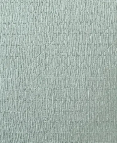 Nautica Wave Texture Turquoise Decorative Pillow In Dusted Aqua