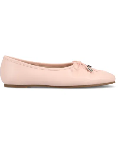 Journee Collection Callee Womens Square Ballet Flats In Pink