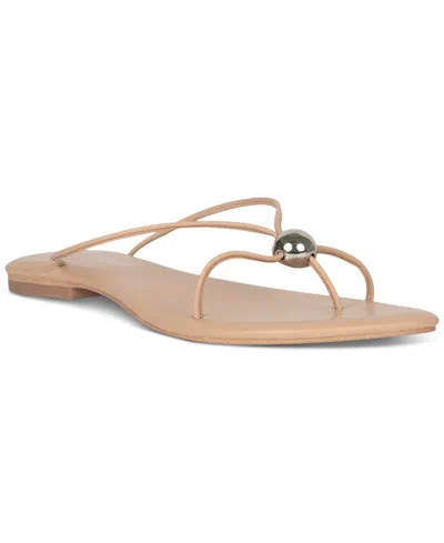 Jeffrey Campbell Women's Cherished Flat Sandals In Neutral