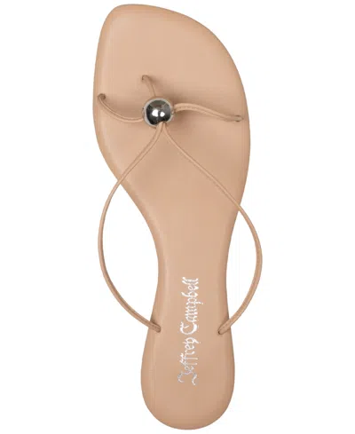 Jeffrey Campbell Women's Cherished Flat Sandals In Neutral