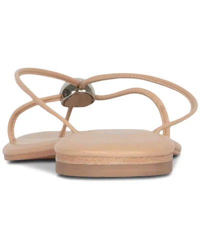 Jeffrey Campbell Women's Cherished Flat Sandals In Neutral