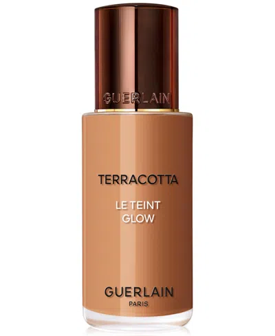 Guerlain Terracotta Le Teint Glow Foundation In 6n - Dark With Neutral Beige Undertones
