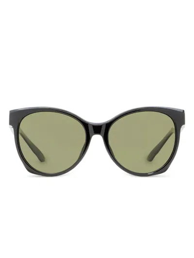 Smith Bayside Round-frame Sunglasses In Black