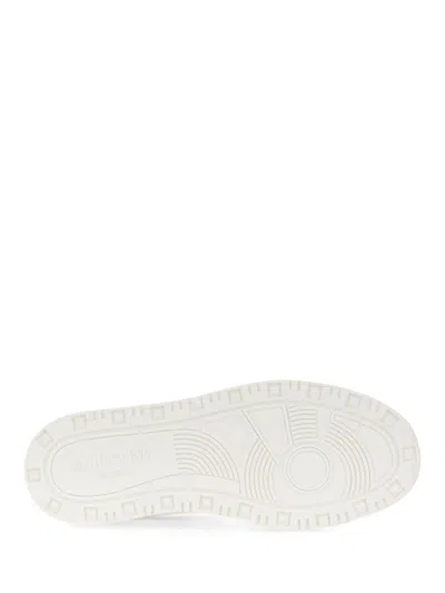 Valentino Garavani Freedots Leather Sneakers In Nude