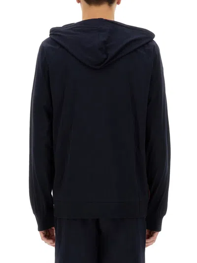 Paul Smith Hoodie In Blue
