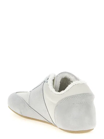 Mm6 Maison Margiela Anatomic Sneakers Gray In Silver