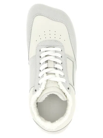 Mm6 Maison Margiela Anatomic Sneakers Gray In Silver