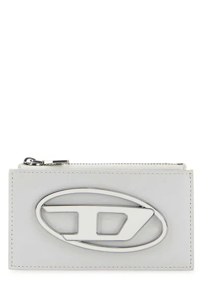 Diesel Leather 1dr Card Holder In T1003