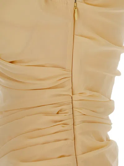 Jacquemus Light Beige The Rita Mini Dress In Beige