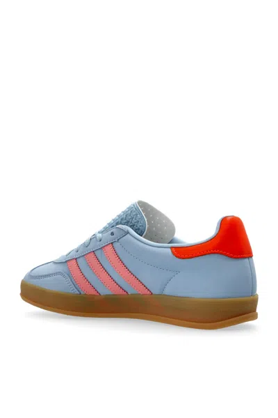 Adidas Originals Gazelle Indoor Sneakers In Gnawed Blue