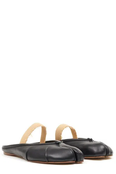Maison Margiela Tabi Ballerinas In Black
