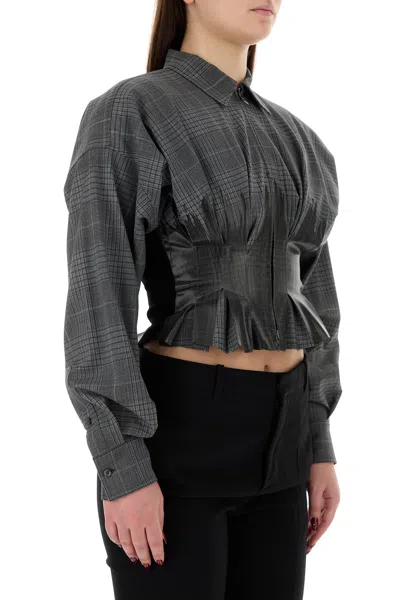 Diesel Camicia C-anbu In Misto Poliestere Stretch Ricamato  Donna