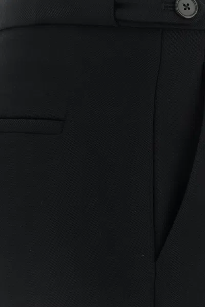 The Row Dina Wool-blend Straight Pants