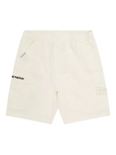 Aape By A Bathing Ape Logo-patch Cargo Shorts In Neutrals