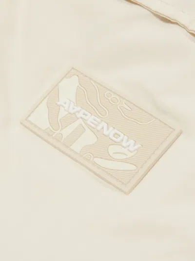 Aape By A Bathing Ape Logo-patch Cargo Shorts In Neutrals