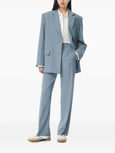 Studio Tomboy Tailored Blazer In Blue